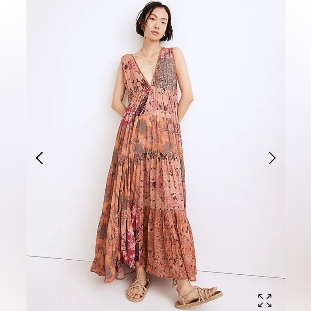 Anthropologie Bonnie Dress in Multicolor Mes Demoiselles